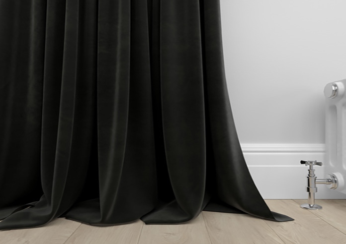 Ultra Luxe Velvet, Black - Made to Measure Curtains - Image 6